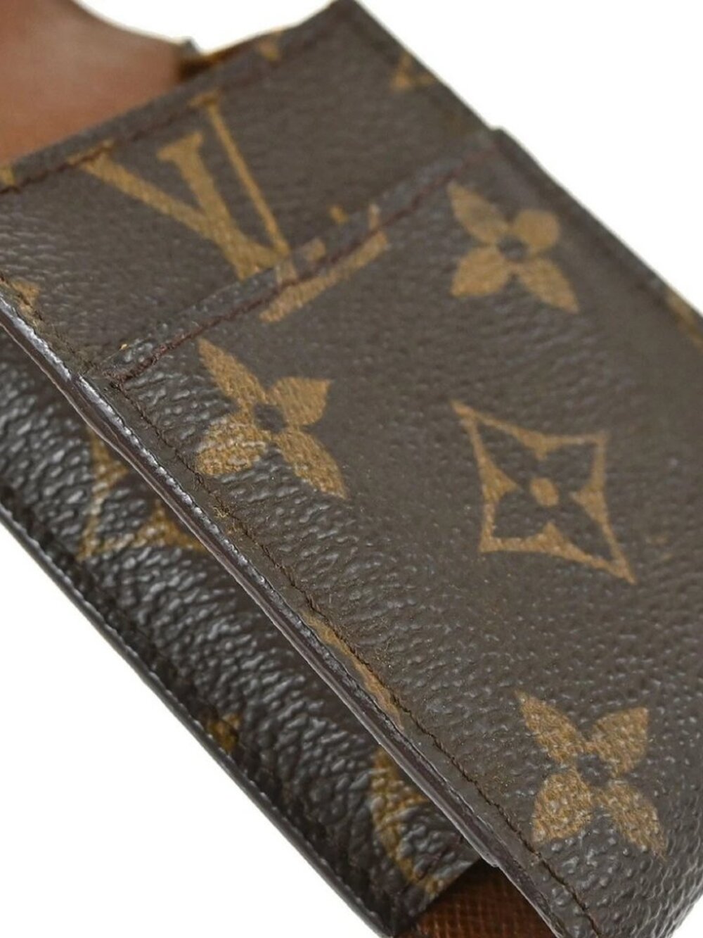 Louis Vuitton Monogram Etui Cigarette Case M63024 CT0051 Small Good 133487 - Picture 6 of 14